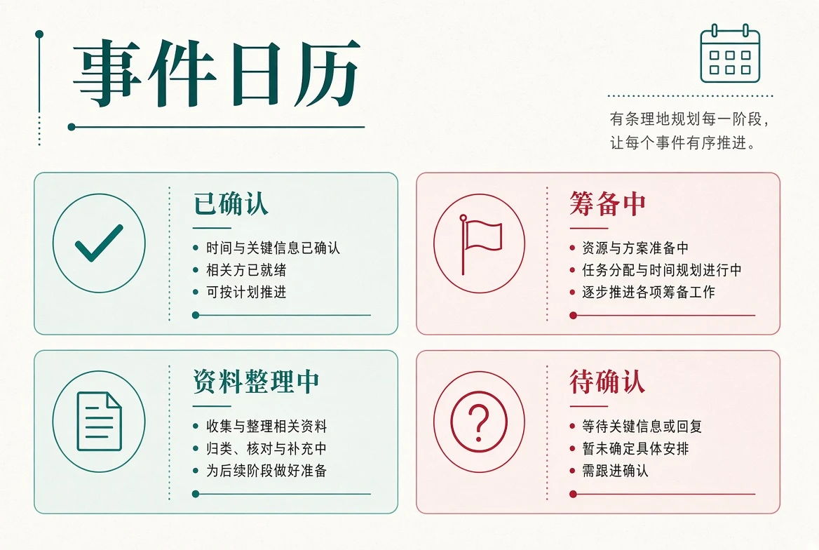 吃瓜网事件进度与状态导览